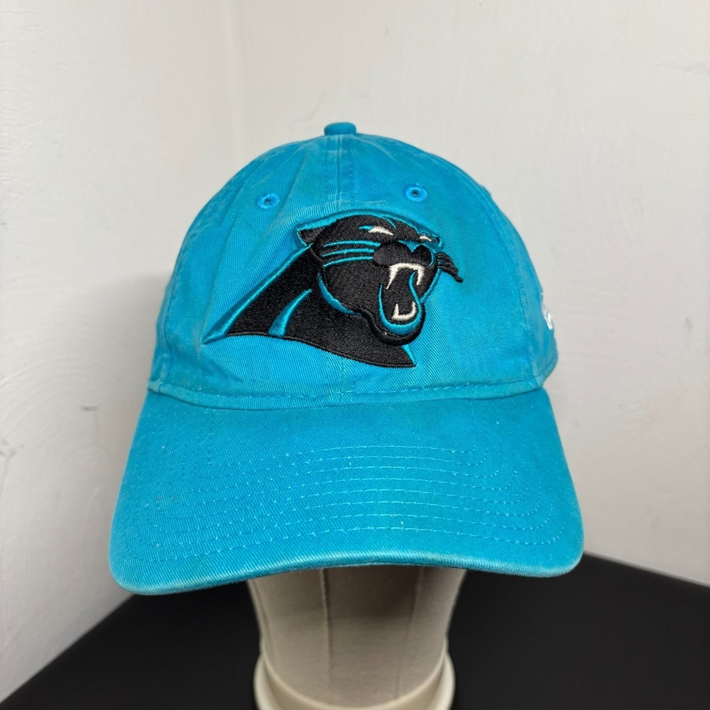 Carolina Panthers Cap New Era 9Twenty Adjustable Strapback Hat Blue NFL Football